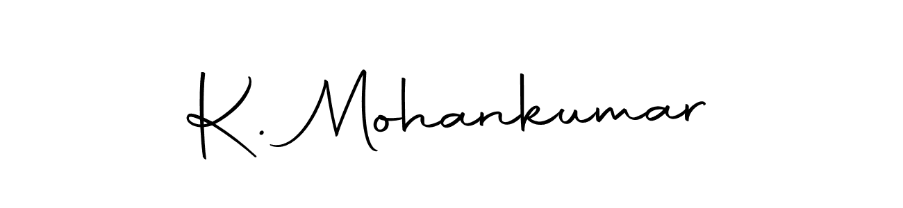 How to make K. Mohankumar signature? Autography-DOLnW is a professional autograph style. Create handwritten signature for K. Mohankumar name. K. Mohankumar signature style 10 images and pictures png