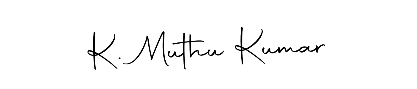 Similarly Autography-DOLnW is the best handwritten signature design. Signature creator online .You can use it as an online autograph creator for name K. Muthu Kumar. K. Muthu Kumar signature style 10 images and pictures png