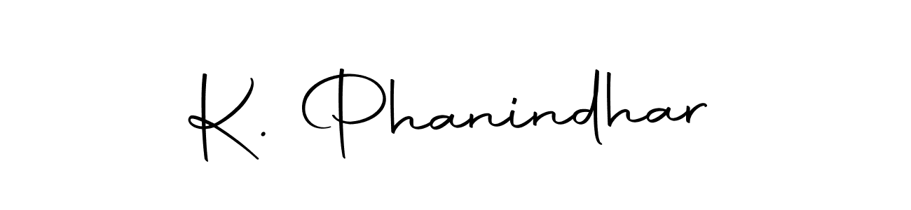 Also we have K. Phanindhar name is the best signature style. Create professional handwritten signature collection using Autography-DOLnW autograph style. K. Phanindhar signature style 10 images and pictures png