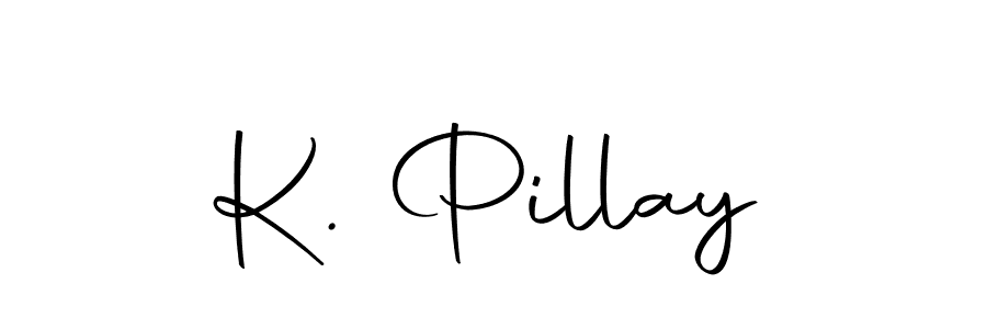 Also we have K. Pillay name is the best signature style. Create professional handwritten signature collection using Autography-DOLnW autograph style. K. Pillay signature style 10 images and pictures png