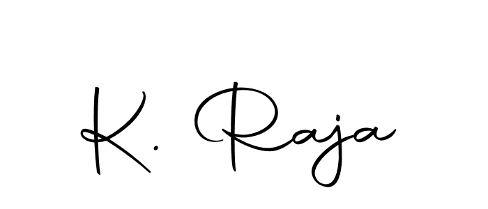 How to make K. Raja signature? Autography-DOLnW is a professional autograph style. Create handwritten signature for K. Raja name. K. Raja signature style 10 images and pictures png