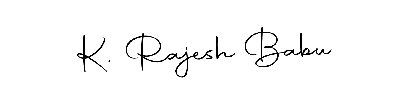 Here are the top 10 professional signature styles for the name K. Rajesh Babu. These are the best autograph styles you can use for your name. K. Rajesh Babu signature style 10 images and pictures png