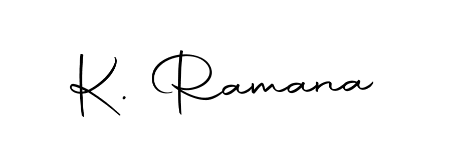 You can use this online signature creator to create a handwritten signature for the name K. Ramana. This is the best online autograph maker. K. Ramana signature style 10 images and pictures png