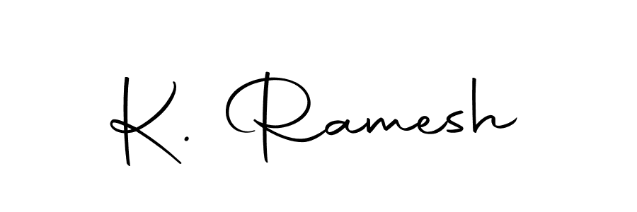 It looks lik you need a new signature style for name K. Ramesh. Design unique handwritten (Autography-DOLnW) signature with our free signature maker in just a few clicks. K. Ramesh signature style 10 images and pictures png