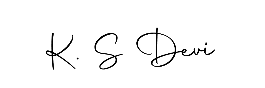 K. S Devi stylish signature style. Best Handwritten Sign (Autography-DOLnW) for my name. Handwritten Signature Collection Ideas for my name K. S Devi. K. S Devi signature style 10 images and pictures png