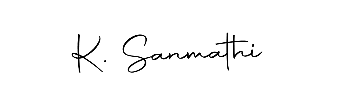 You can use this online signature creator to create a handwritten signature for the name K. Sanmathi. This is the best online autograph maker. K. Sanmathi signature style 10 images and pictures png