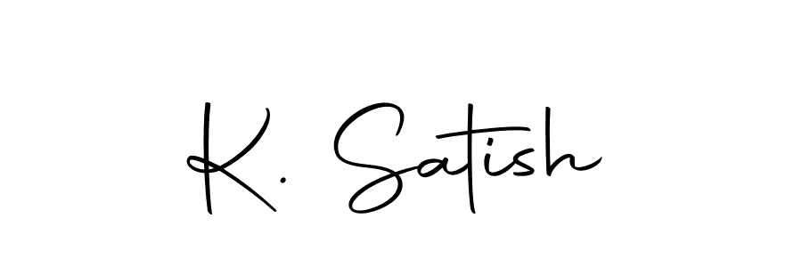 Once you've used our free online signature maker to create your best signature Autography-DOLnW style, it's time to enjoy all of the benefits that K. Satish name signing documents. K. Satish signature style 10 images and pictures png