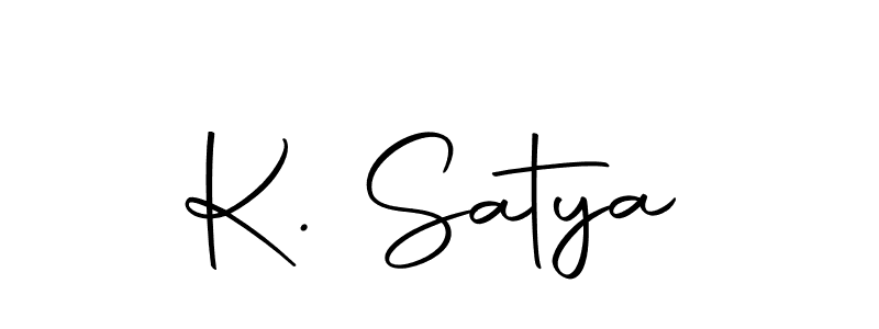 if you are searching for the best signature style for your name K. Satya. so please give up your signature search. here we have designed multiple signature styles  using Autography-DOLnW. K. Satya signature style 10 images and pictures png