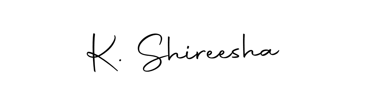 Make a beautiful signature design for name K. Shireesha. Use this online signature maker to create a handwritten signature for free. K. Shireesha signature style 10 images and pictures png