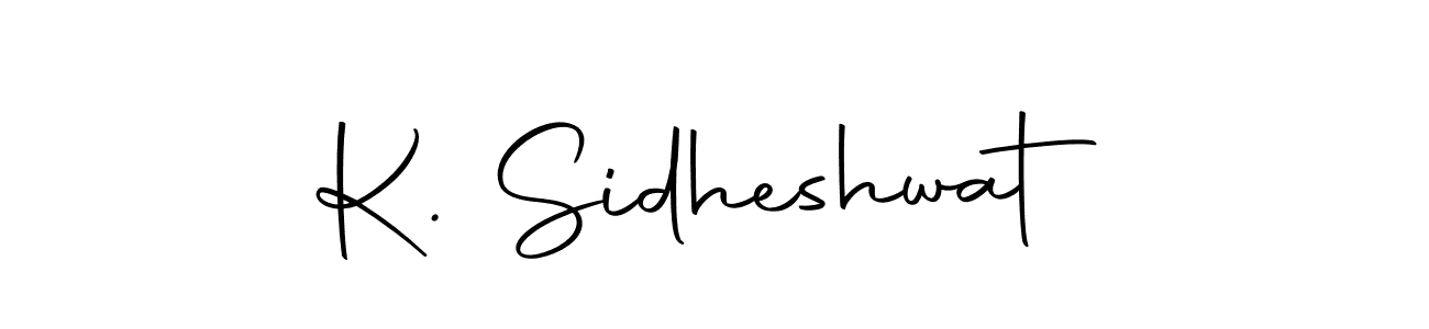 Create a beautiful signature design for name K. Sidheshwat. With this signature (Autography-DOLnW) fonts, you can make a handwritten signature for free. K. Sidheshwat signature style 10 images and pictures png