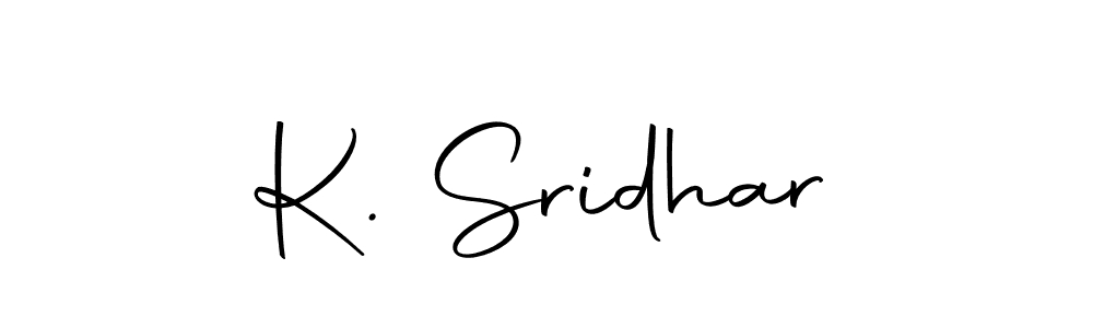 Here are the top 10 professional signature styles for the name K. Sridhar. These are the best autograph styles you can use for your name. K. Sridhar signature style 10 images and pictures png