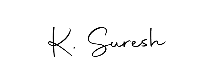 Make a beautiful signature design for name K. Suresh. With this signature (Autography-DOLnW) style, you can create a handwritten signature for free. K. Suresh signature style 10 images and pictures png