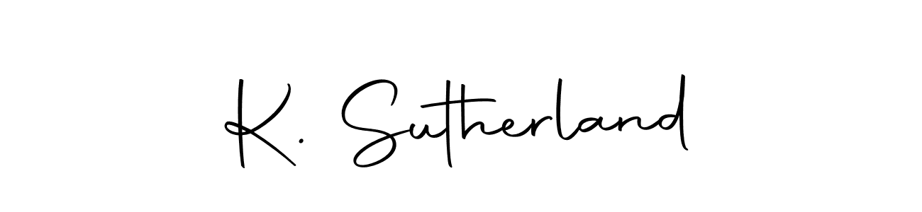 Best and Professional Signature Style for K. Sutherland. Autography-DOLnW Best Signature Style Collection. K. Sutherland signature style 10 images and pictures png