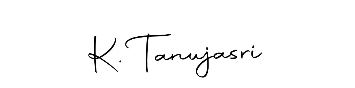 K. Tanujasri stylish signature style. Best Handwritten Sign (Autography-DOLnW) for my name. Handwritten Signature Collection Ideas for my name K. Tanujasri. K. Tanujasri signature style 10 images and pictures png