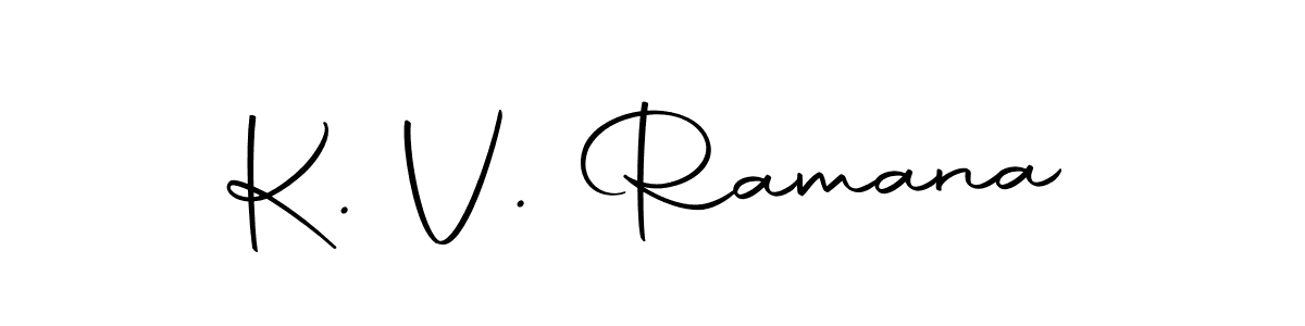Here are the top 10 professional signature styles for the name K. V. Ramana. These are the best autograph styles you can use for your name. K. V. Ramana signature style 10 images and pictures png