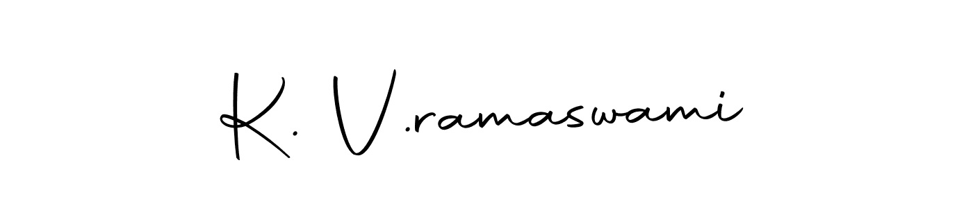 How to make K. V.ramaswami signature? Autography-DOLnW is a professional autograph style. Create handwritten signature for K. V.ramaswami name. K. V.ramaswami signature style 10 images and pictures png