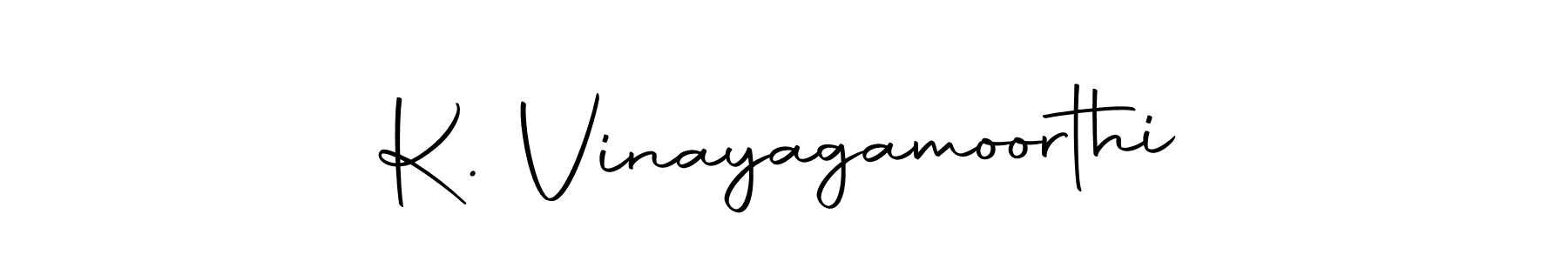 You should practise on your own different ways (Autography-DOLnW) to write your name (K. Vinayagamoorthi) in signature. don't let someone else do it for you. K. Vinayagamoorthi signature style 10 images and pictures png