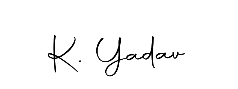 K. Yadav stylish signature style. Best Handwritten Sign (Autography-DOLnW) for my name. Handwritten Signature Collection Ideas for my name K. Yadav. K. Yadav signature style 10 images and pictures png