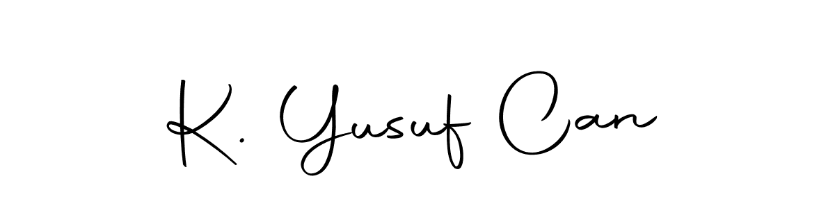 How to make K. Yusuf Can signature? Autography-DOLnW is a professional autograph style. Create handwritten signature for K. Yusuf Can name. K. Yusuf Can signature style 10 images and pictures png