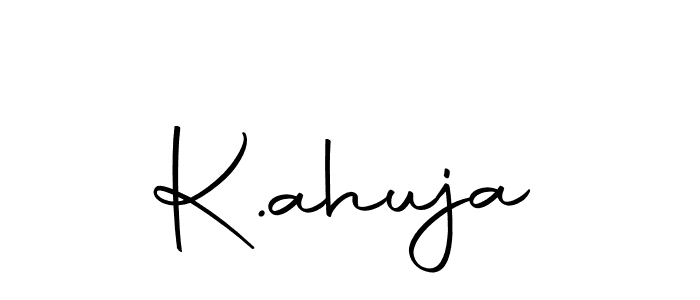 You can use this online signature creator to create a handwritten signature for the name K.ahuja. This is the best online autograph maker. K.ahuja signature style 10 images and pictures png