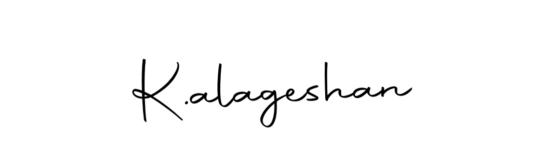 You can use this online signature creator to create a handwritten signature for the name K.alageshan. This is the best online autograph maker. K.alageshan signature style 10 images and pictures png