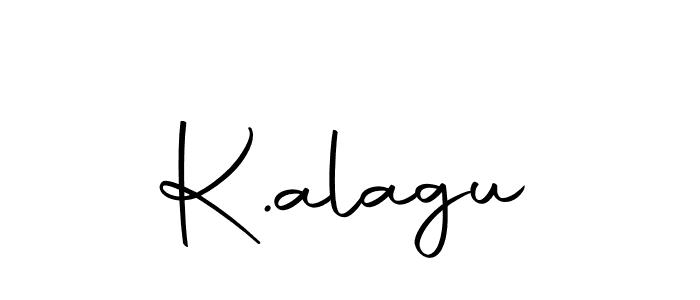 Make a beautiful signature design for name K.alagu. With this signature (Autography-DOLnW) style, you can create a handwritten signature for free. K.alagu signature style 10 images and pictures png