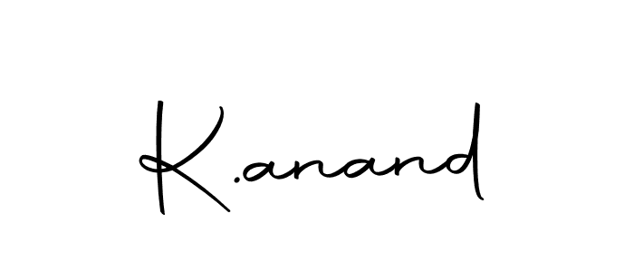 K.anand stylish signature style. Best Handwritten Sign (Autography-DOLnW) for my name. Handwritten Signature Collection Ideas for my name K.anand. K.anand signature style 10 images and pictures png