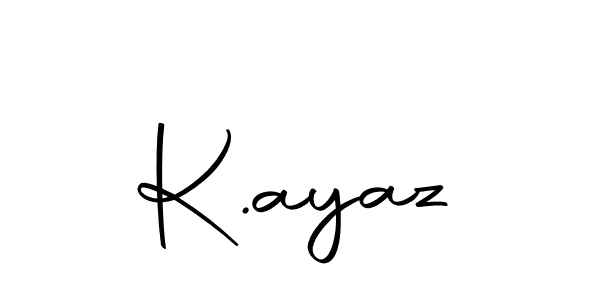 Autography-DOLnW is a professional signature style that is perfect for those who want to add a touch of class to their signature. It is also a great choice for those who want to make their signature more unique. Get K.ayaz name to fancy signature for free. K.ayaz signature style 10 images and pictures png
