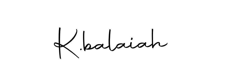 You can use this online signature creator to create a handwritten signature for the name K.balaiah. This is the best online autograph maker. K.balaiah signature style 10 images and pictures png