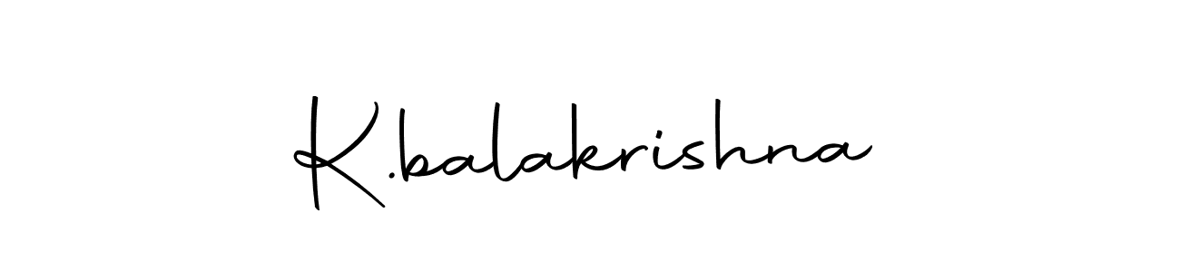 How to make K.balakrishna signature? Autography-DOLnW is a professional autograph style. Create handwritten signature for K.balakrishna name. K.balakrishna signature style 10 images and pictures png