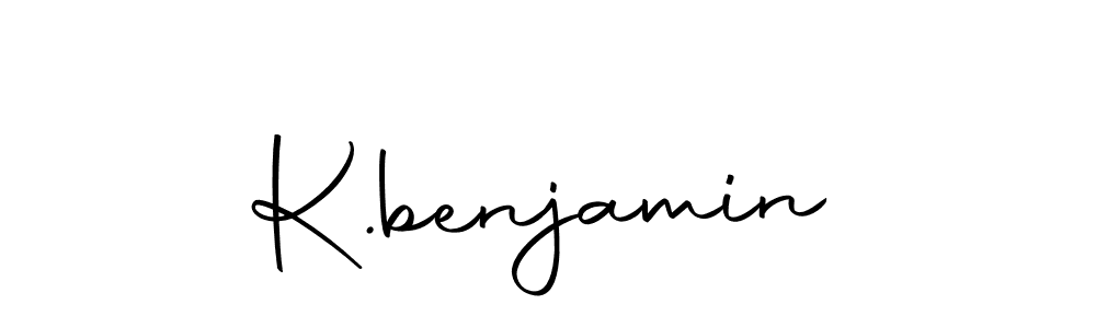 Also we have K.benjamin name is the best signature style. Create professional handwritten signature collection using Autography-DOLnW autograph style. K.benjamin signature style 10 images and pictures png