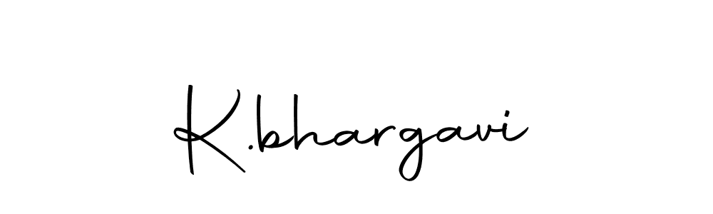 How to make K.bhargavi signature? Autography-DOLnW is a professional autograph style. Create handwritten signature for K.bhargavi name. K.bhargavi signature style 10 images and pictures png