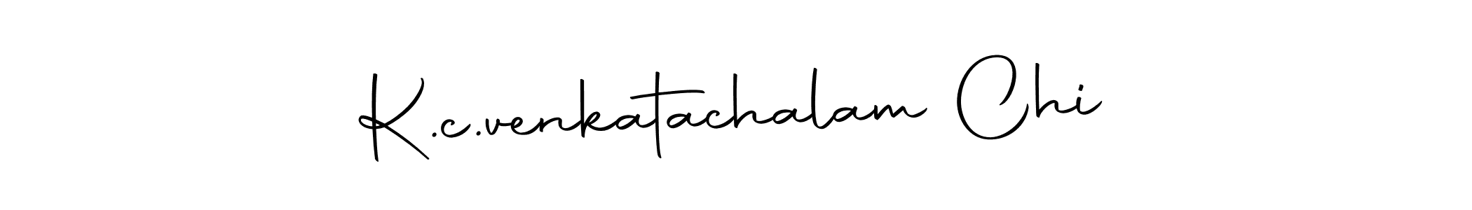 Make a beautiful signature design for name K.c.venkatachalam Chi. With this signature (Autography-DOLnW) style, you can create a handwritten signature for free. K.c.venkatachalam Chi signature style 10 images and pictures png