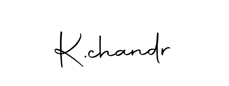 How to Draw K.chandr signature style? Autography-DOLnW is a latest design signature styles for name K.chandr. K.chandr signature style 10 images and pictures png