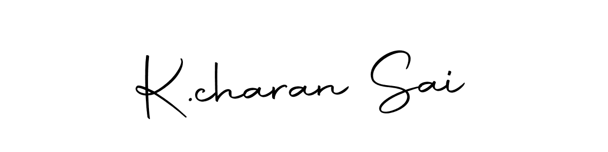 Make a beautiful signature design for name K.charan Sai. Use this online signature maker to create a handwritten signature for free. K.charan Sai signature style 10 images and pictures png