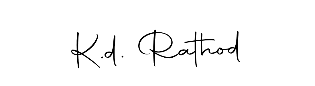 You should practise on your own different ways (Autography-DOLnW) to write your name (K.d. Rathod) in signature. don't let someone else do it for you. K.d. Rathod signature style 10 images and pictures png