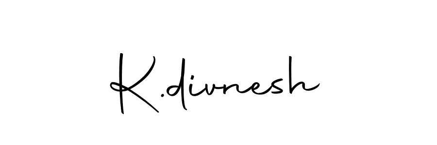 Similarly Autography-DOLnW is the best handwritten signature design. Signature creator online .You can use it as an online autograph creator for name K.divnesh. K.divnesh signature style 10 images and pictures png