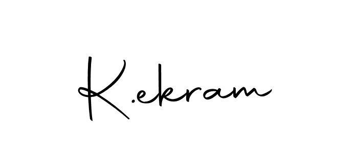 Also You can easily find your signature by using the search form. We will create K.ekram name handwritten signature images for you free of cost using Autography-DOLnW sign style. K.ekram signature style 10 images and pictures png