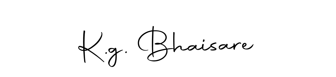 Similarly Autography-DOLnW is the best handwritten signature design. Signature creator online .You can use it as an online autograph creator for name K.g. Bhaisare. K.g. Bhaisare signature style 10 images and pictures png