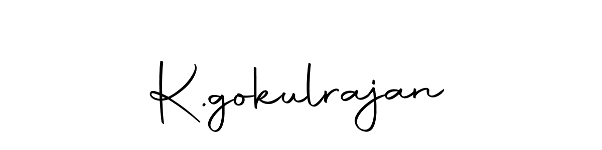 Make a beautiful signature design for name K.gokulrajan. Use this online signature maker to create a handwritten signature for free. K.gokulrajan signature style 10 images and pictures png