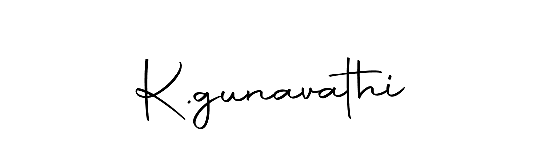 The best way (Autography-DOLnW) to make a short signature is to pick only two or three words in your name. The name K.gunavathi include a total of six letters. For converting this name. K.gunavathi signature style 10 images and pictures png