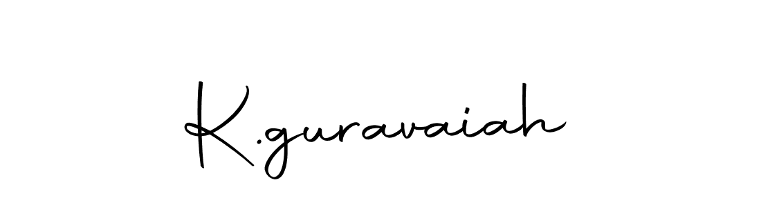 How to make K.guravaiah signature? Autography-DOLnW is a professional autograph style. Create handwritten signature for K.guravaiah name. K.guravaiah signature style 10 images and pictures png