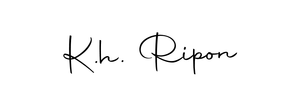 Best and Professional Signature Style for K.h. Ripon. Autography-DOLnW Best Signature Style Collection. K.h. Ripon signature style 10 images and pictures png