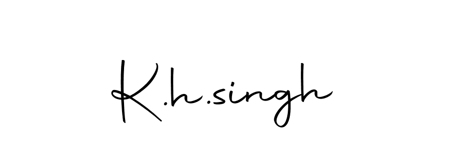 Design your own signature with our free online signature maker. With this signature software, you can create a handwritten (Autography-DOLnW) signature for name K.h.singh. K.h.singh signature style 10 images and pictures png