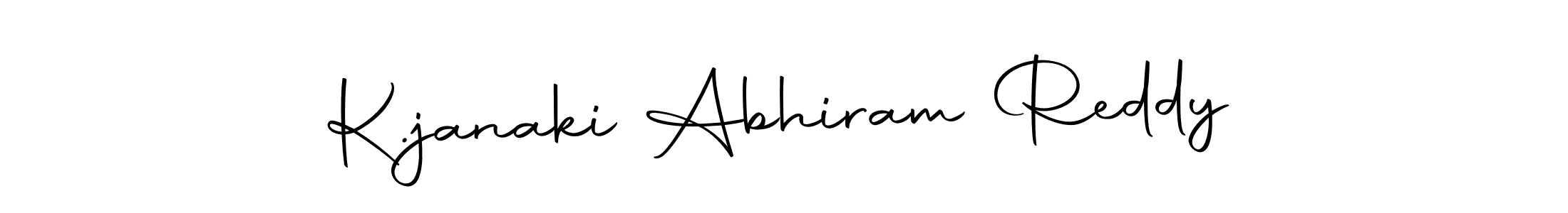 Also You can easily find your signature by using the search form. We will create K.janaki Abhiram Reddy name handwritten signature images for you free of cost using Autography-DOLnW sign style. K.janaki Abhiram Reddy signature style 10 images and pictures png