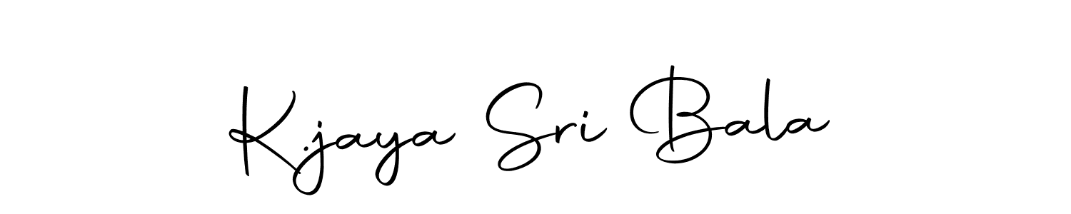 You should practise on your own different ways (Autography-DOLnW) to write your name (K.jaya Sri Bala) in signature. don't let someone else do it for you. K.jaya Sri Bala signature style 10 images and pictures png