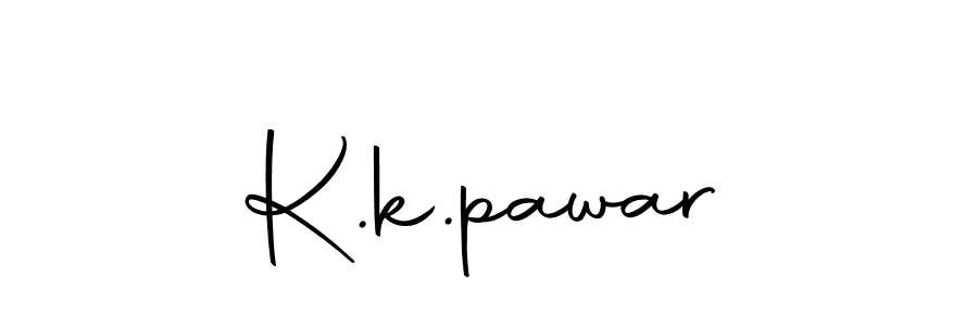 Design your own signature with our free online signature maker. With this signature software, you can create a handwritten (Autography-DOLnW) signature for name K.k.pawar. K.k.pawar signature style 10 images and pictures png