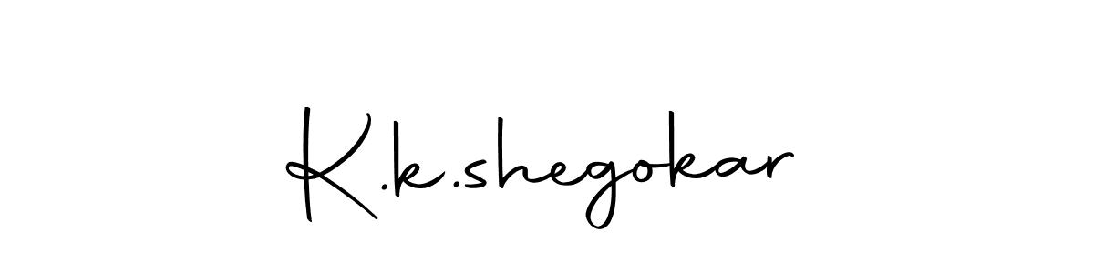 Use a signature maker to create a handwritten signature online. With this signature software, you can design (Autography-DOLnW) your own signature for name K.k.shegokar. K.k.shegokar signature style 10 images and pictures png