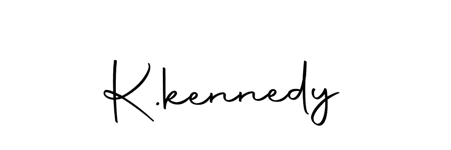 Make a beautiful signature design for name K.kennedy. With this signature (Autography-DOLnW) style, you can create a handwritten signature for free. K.kennedy signature style 10 images and pictures png