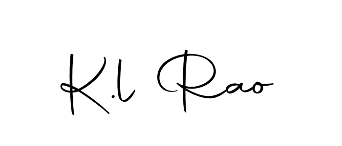 Here are the top 10 professional signature styles for the name K.l Rao. These are the best autograph styles you can use for your name. K.l Rao signature style 10 images and pictures png